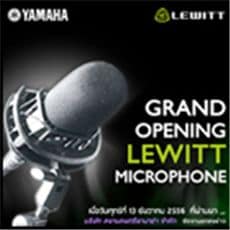 Grand Opening LEWITT Microphone