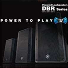 New!! Powered Loudspeakers DBR Series : DBR10, DBR12, DBR15