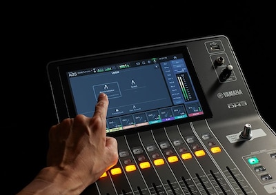Yamaha Digital Mixing Console DM3: Providing optimal settings for the user