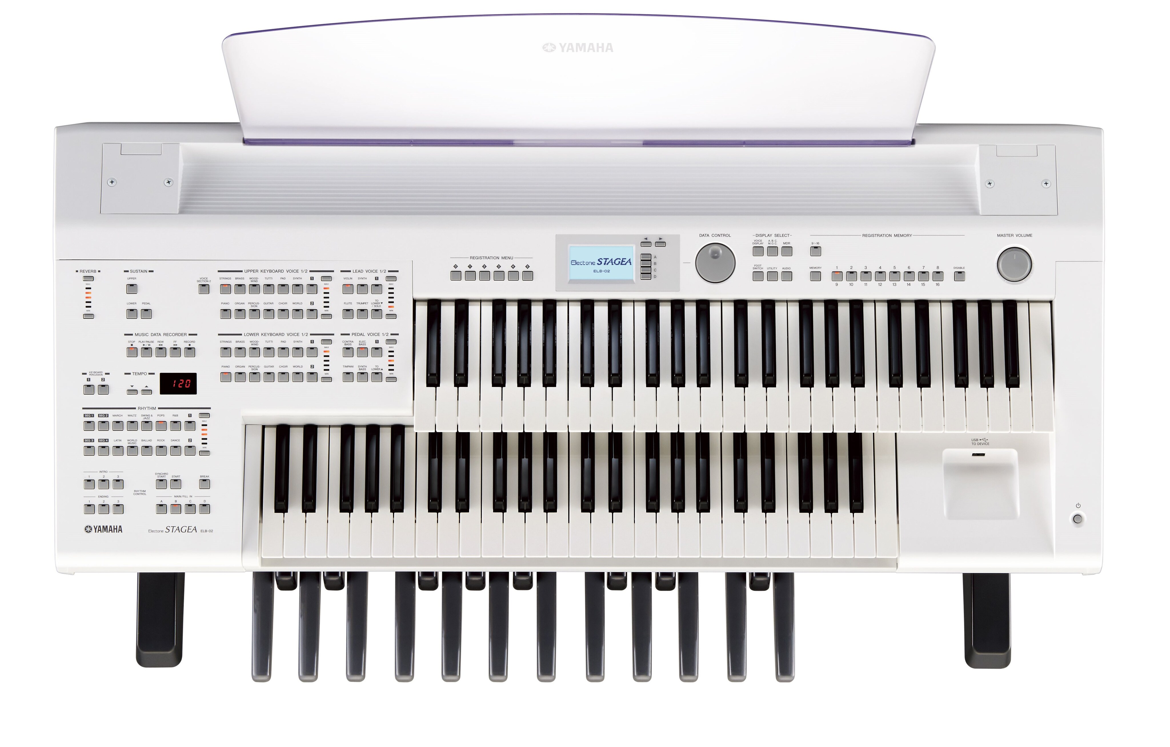 YAMAHA　Electone STAGEA ELB-02 ELS-02 - Overview - Electone - Products - Keyboard