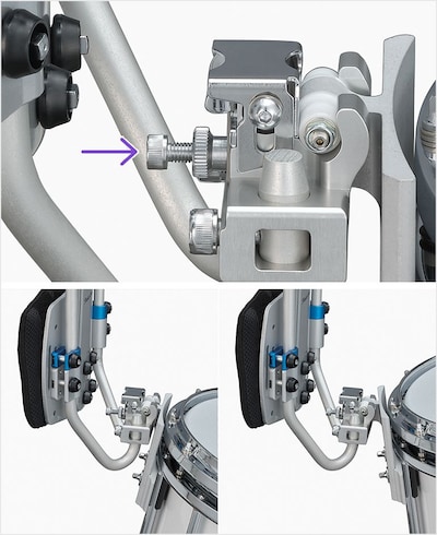 Hitting angle adjustment function