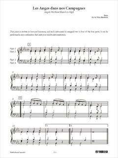 Sheet Music Samples