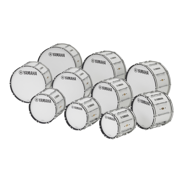 Yamaha Marching Drums MB-8300 (White)