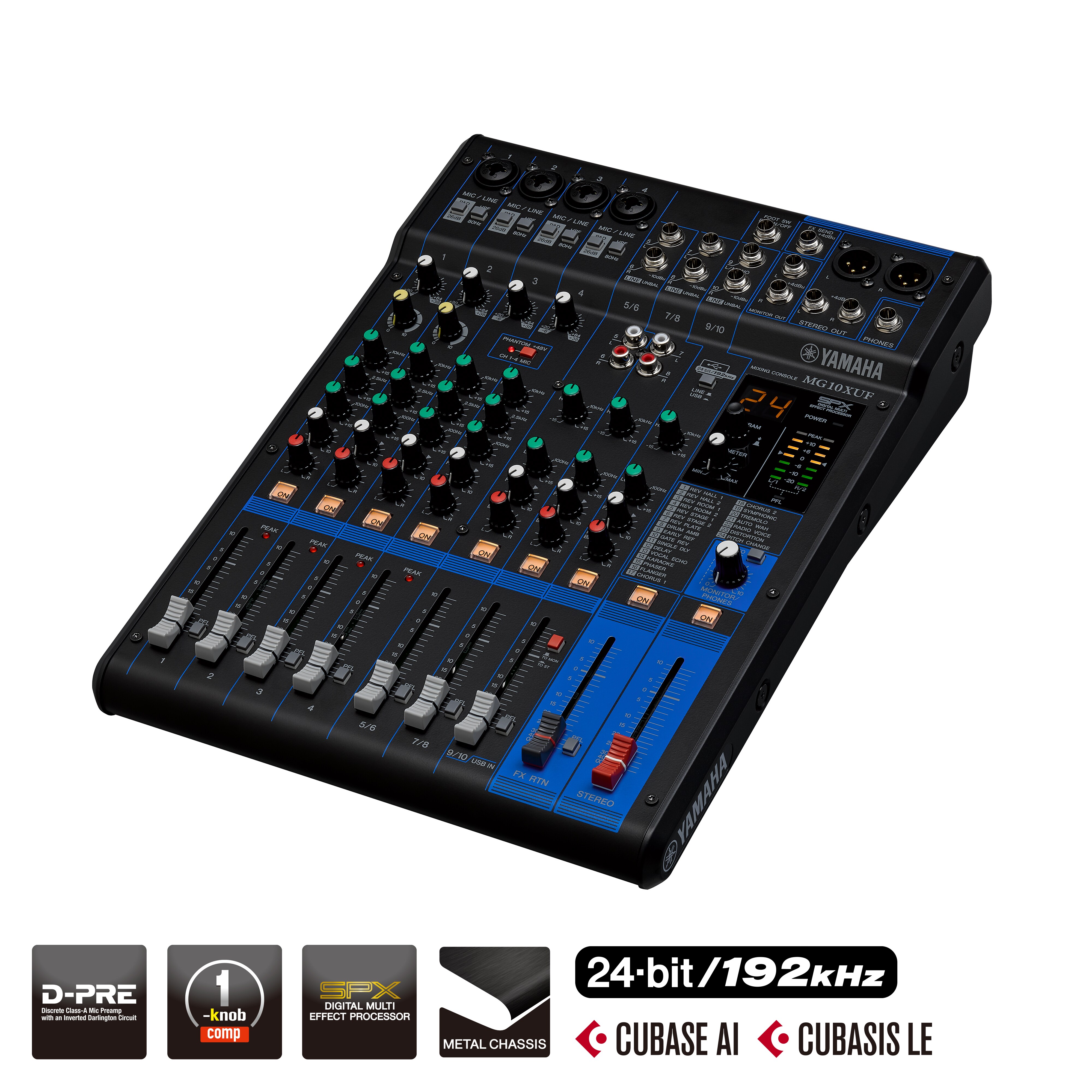MG Series - Overview - Mixers - Products - Audio - Yamaha
