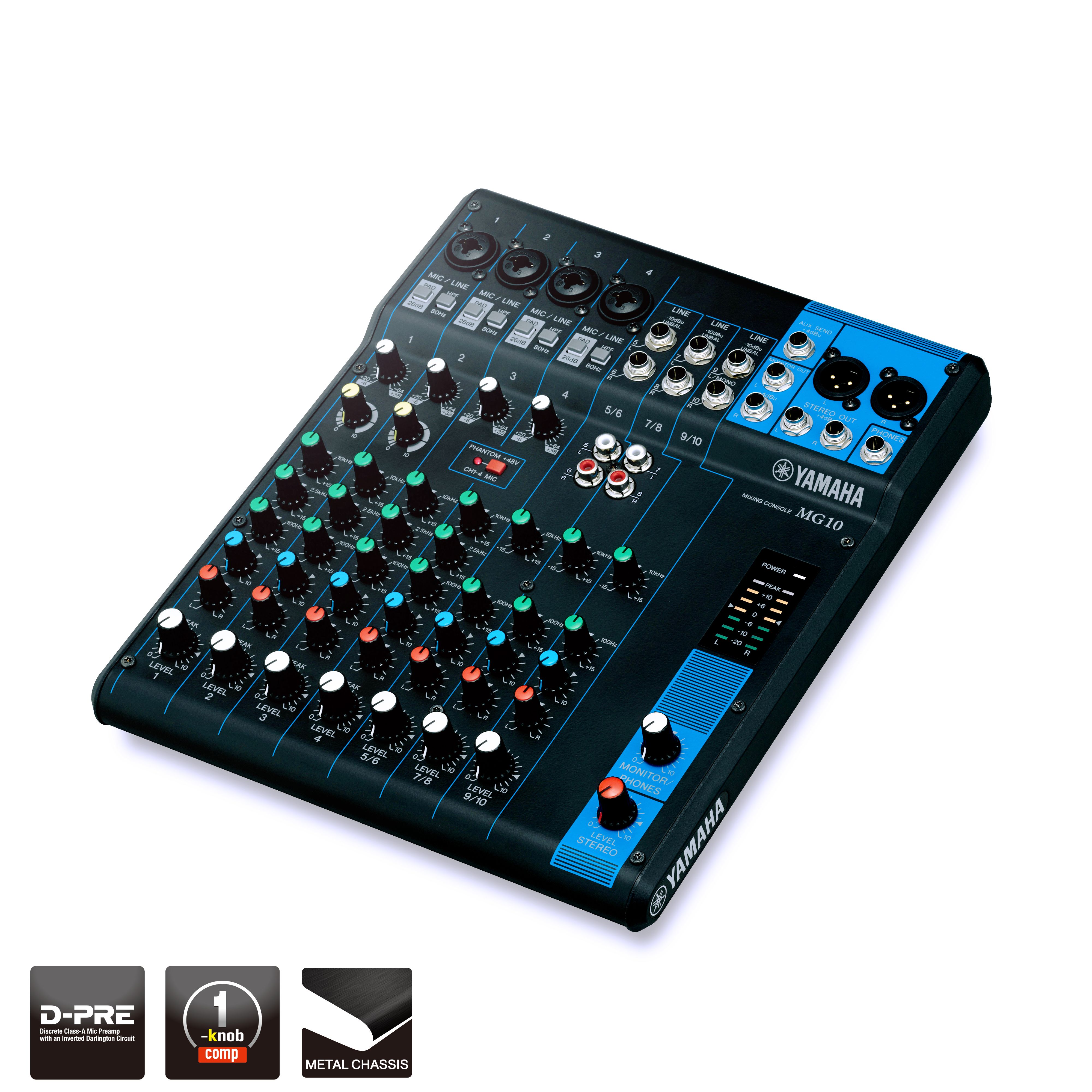 MG Series - Overview - Mixers - Professional Audio
