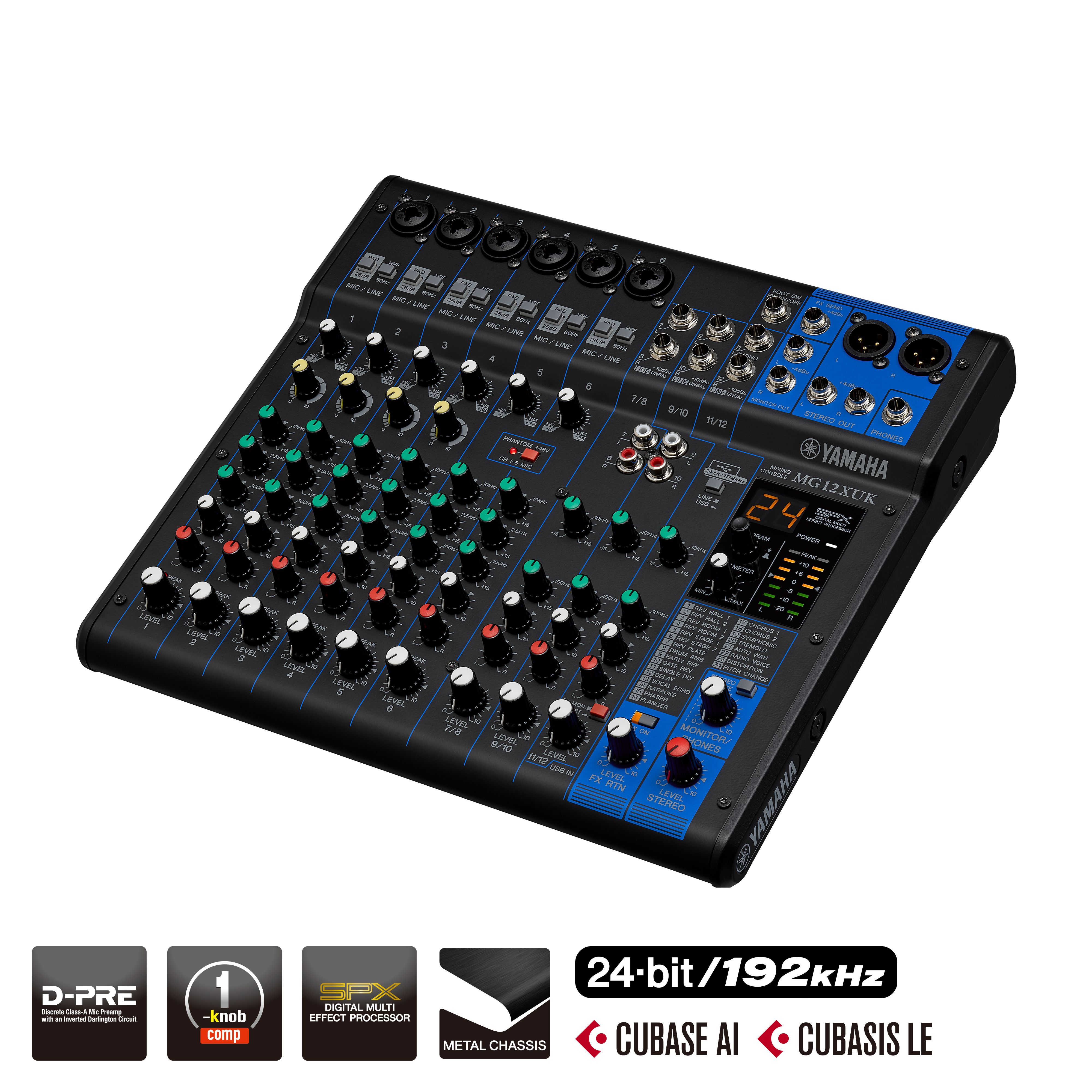 YAMAHA MG-ⅱR MG Analog Mixing Consoles - Yamaha USA