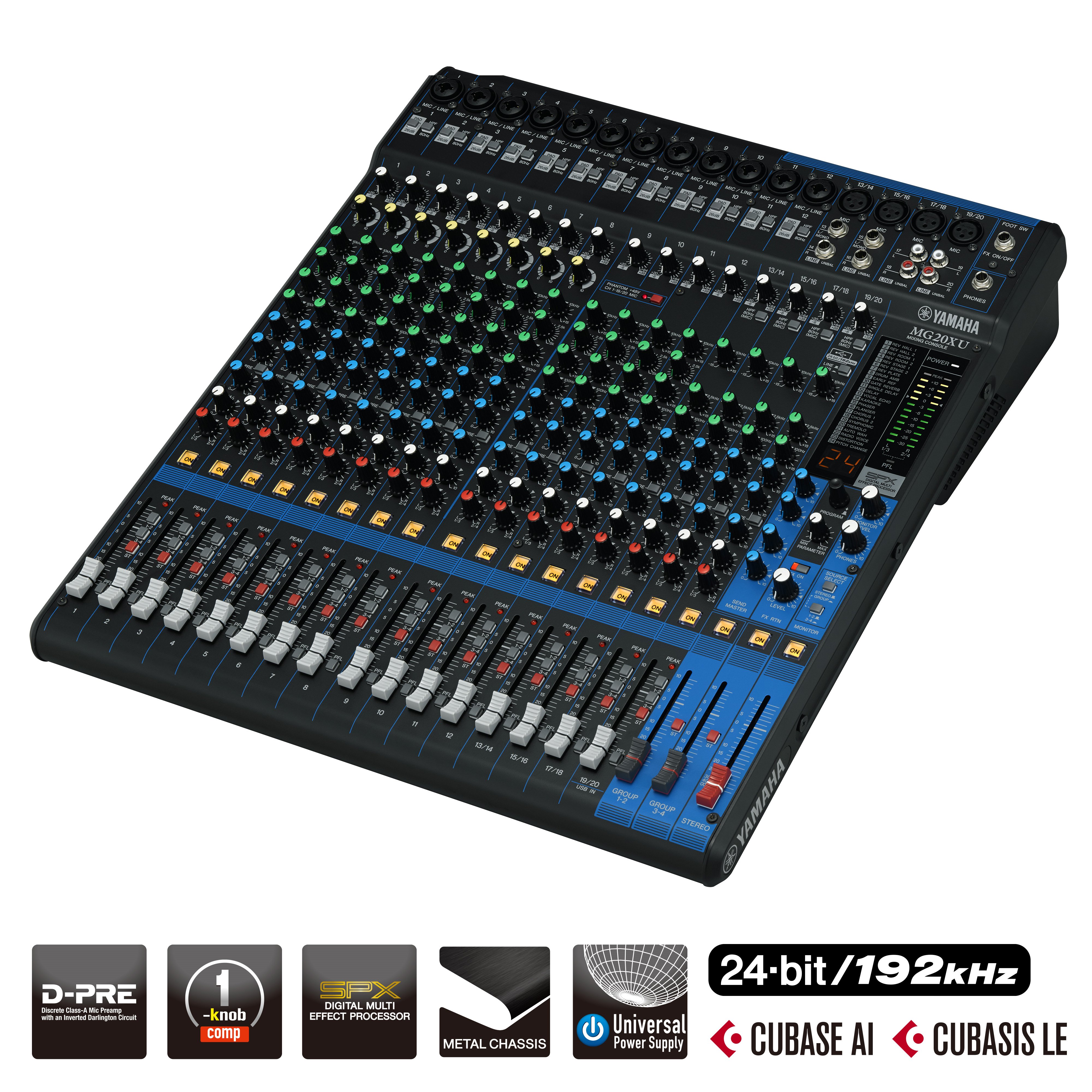 MG Series - Overview - Mixers - Professional Audio