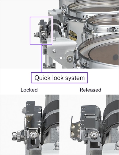 Quick lock mounting system