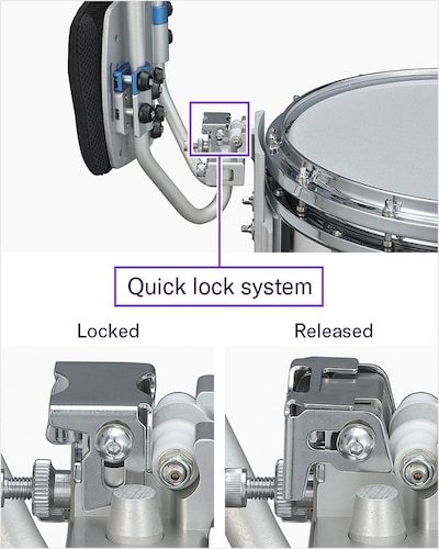 Quick lock mounting system