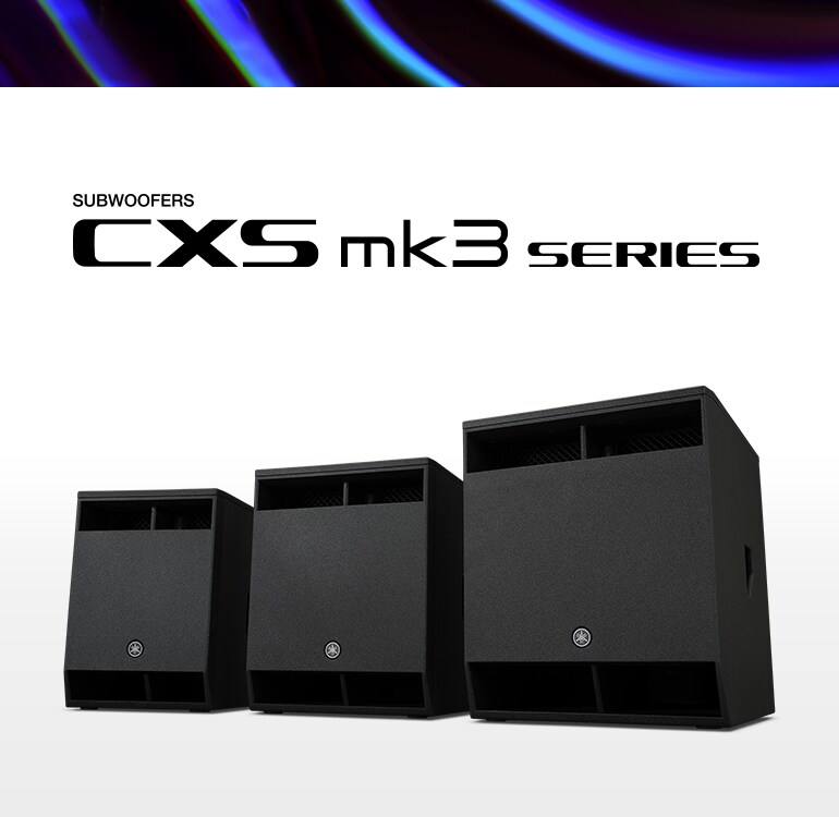 Yamaha Subwoofers CXS mk3 Series
