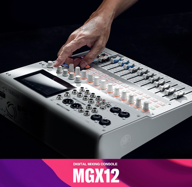 Yamaha 18-Channel Digital Mixing Console MGX12