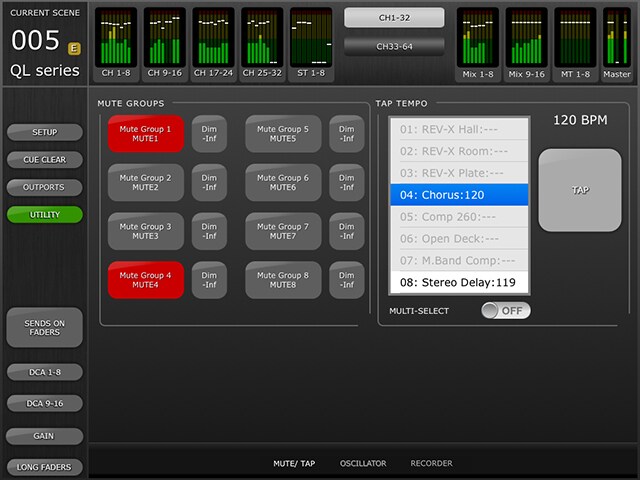 Utility (Mute Group / Tap Tempo)
