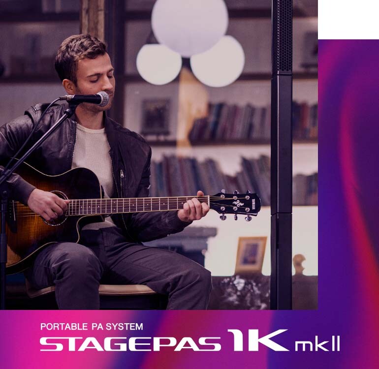 Yamaha Portable PA System STAGEPAS 1K mkII