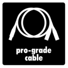 เอาต์พุตแบบสเตอริโอที่สะอาดด้วยสายเคเบิลแบบ Breakout ระดับมืออาชีพที่มีมาให้