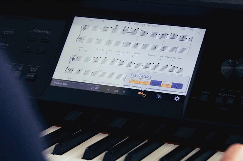 A RANGE OF FAMOUS SONGS FROM AROUND THE WORLD, BUILT-IN