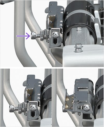 Hitting angle adjustment function