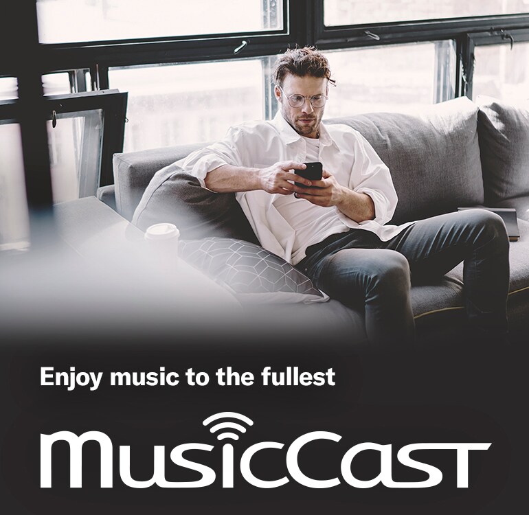 ป้ายโฆษณา MusicCast - เพลิดเพลินกับเสียงเพลงได้อย่างเต็มอิ่ม