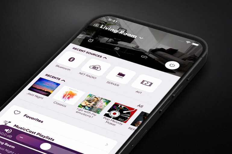 รูปภาพแอป MusicCast Controller