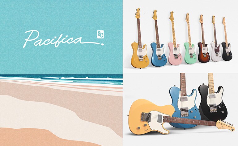 ภาพแสดงแนวคิดการออกแบบสีสำหรับ Pacifica SC Professional