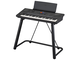 ภาพ Arranger Workstation PSR-SX620 ของ Yamaha ติดตั้งอยู่บนขาตั้งคีย์บอร์ด Yamaha รุ่น L-7B
