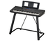 ภาพ Arrangement Workstation PSR-SX720+ ของ Yamaha ติดตั้งอยู่บนขาตั้งคีย์บอร์ด Yamaha รุ่น L-7B
