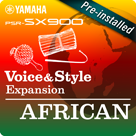 แอฟริกัน (แพ็คเกจเสริมแบบติดตั้งล่วงหน้า, รองรับ Yamaha Expansion Manager)