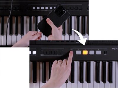 ภาพฟังก์ชั่น Quick Sampling ของ PSR-E583