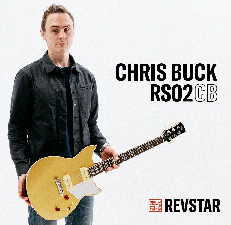 Chris Buck กับกีตาร์คู่ใจรุ่น Signature Revstar RS02CB
