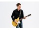 Chris Buck performing with his Signature Revstar RS02CB guitar