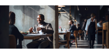 ภาพฉากร้านอาหาร