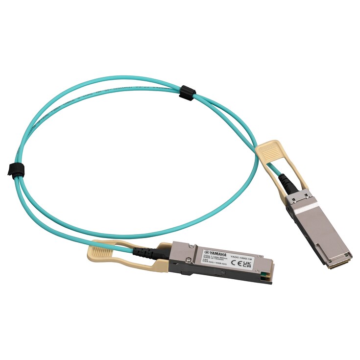 สายแอคทีฟออปติคอล รุ่น YAOC-100G-1M ของ Yamaha