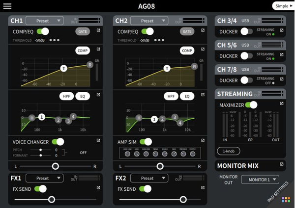 “AG08 Controler” ให้การควบคุมที่แม่นยำ
