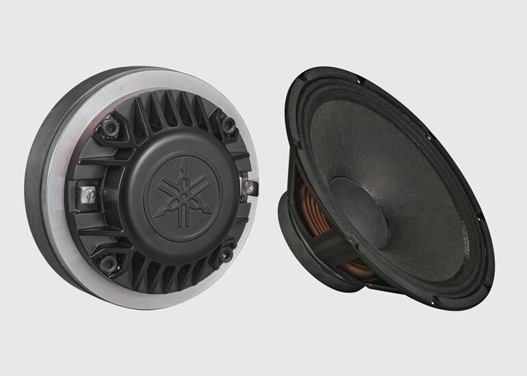 1 - ชุดลำโพง LF/HF ที่มีความทนทานสูงซึ่งเป็นกรรมสิทธ์ของ Yamaha