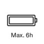 Battery Max. 6h