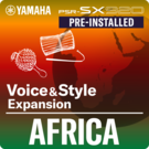 Africa (แพ็คเกจเสริมแบบติดตั้งล่วงหน้า - ข้อมูลที่รองรับ Yamaha Expansion Manager)