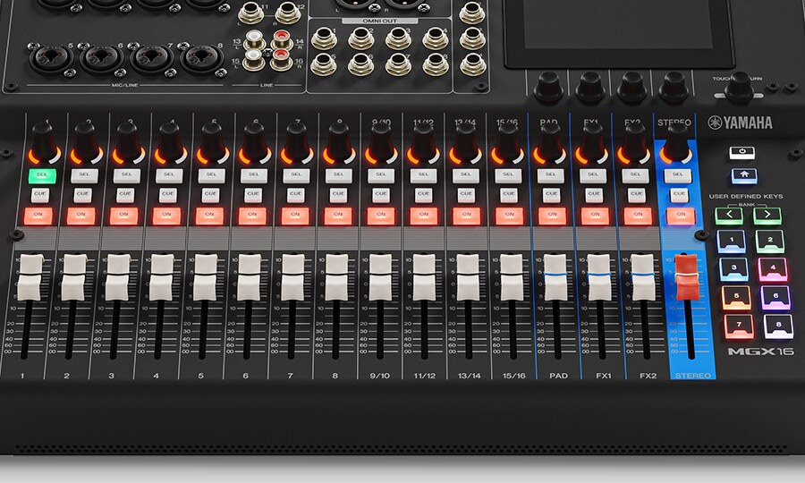 Yamaha MGX16: ทรงพลัง ขีดความสามารถ ความสามารถหลากหลาย