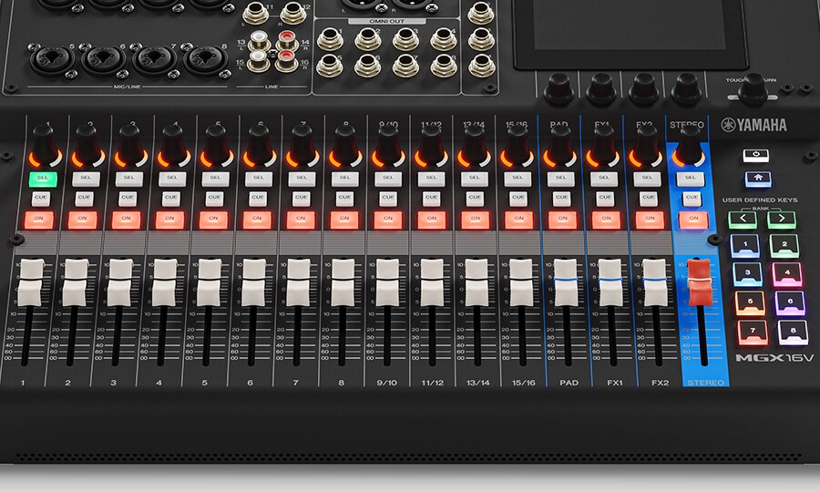 Yamaha MGX16V: ทรงพลัง ขีดความสามารถ ความสามารถหลากหลาย