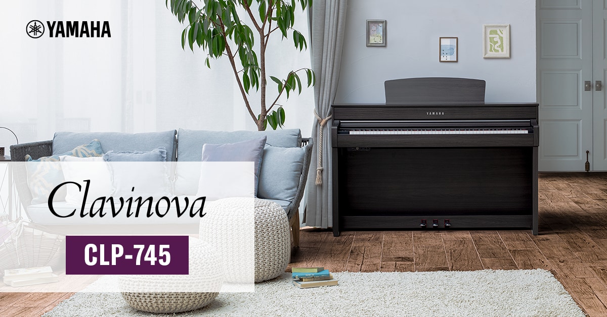 CLP-745 - รายละเอียดโดยย่อ - เปียโน Clavinova - เปียโน - เครื่องดนตรี ...
