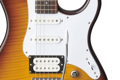 Humbucker and Two Single-Coil Pickups