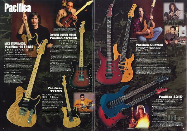 Pacifica1511MS: รุ่นซิกเนเจอร์ของ Mike Stern