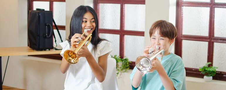 ภาพการสื่อสารหลักของบีแฟลตคอร์เนตรุ่น YCR-2330III